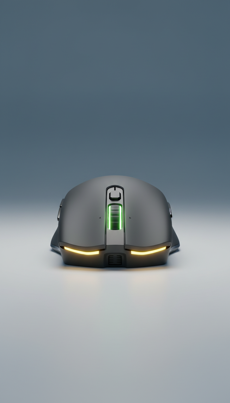 Gaming mouse with ultra-fast sensor
