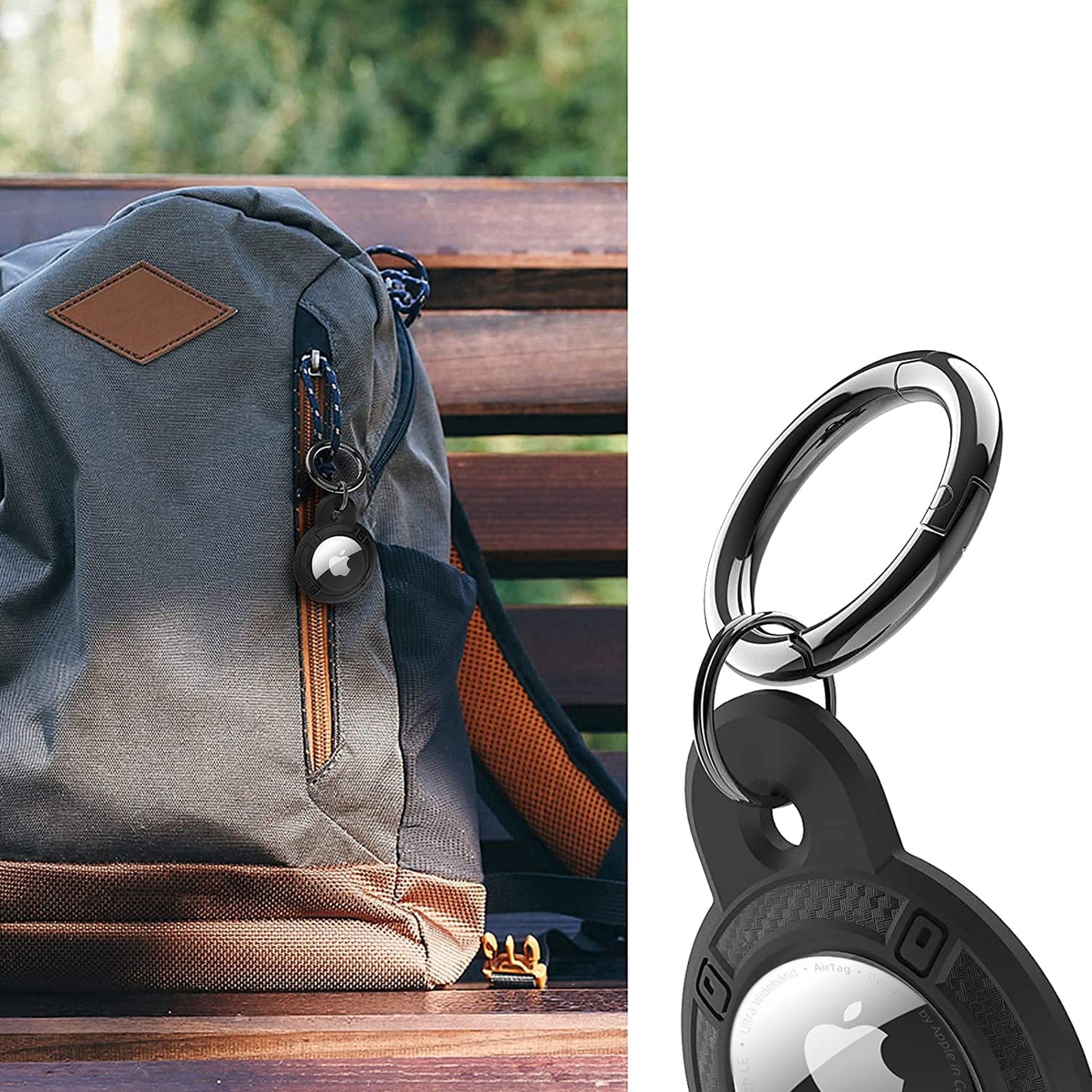 Apple AirTag Case - Heavy-Duty, Carabiner Clip | Raider Series - Electrifick Wants
