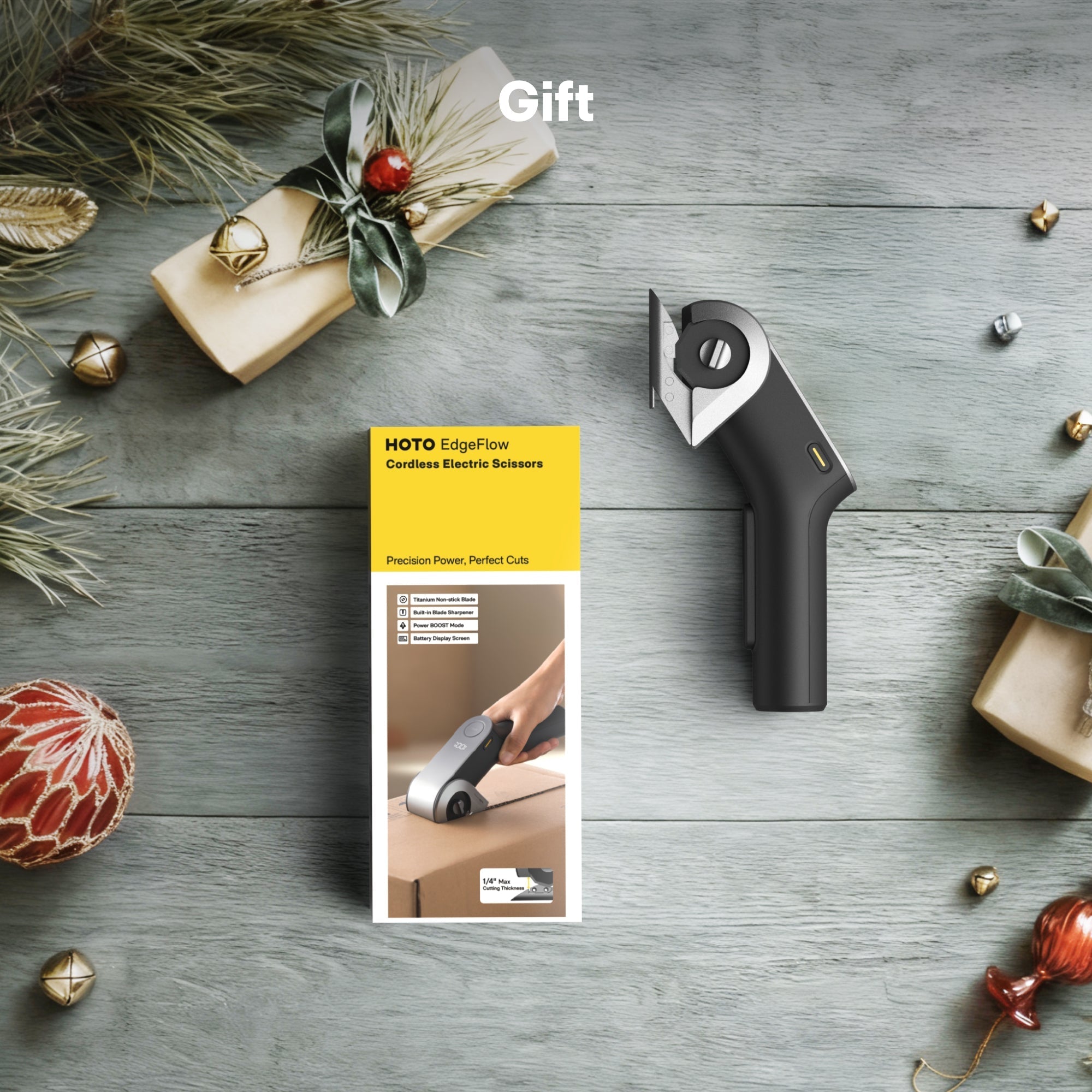 HOTO EdgeFlow Cordless Electric Scissors - Electrifick Wants