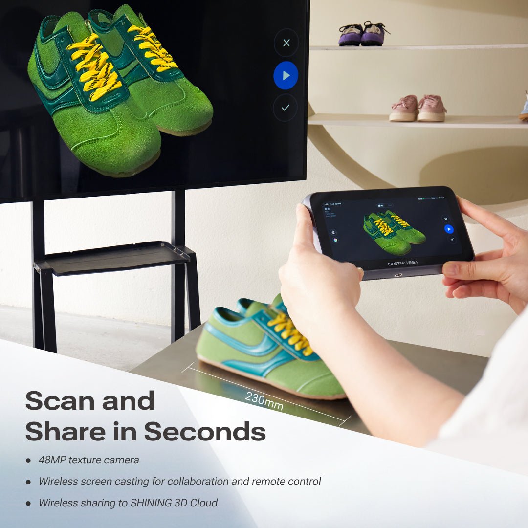 EINSTAR VEGA-Wireless All-In-One 3D Scanner - Electrifick Wants
