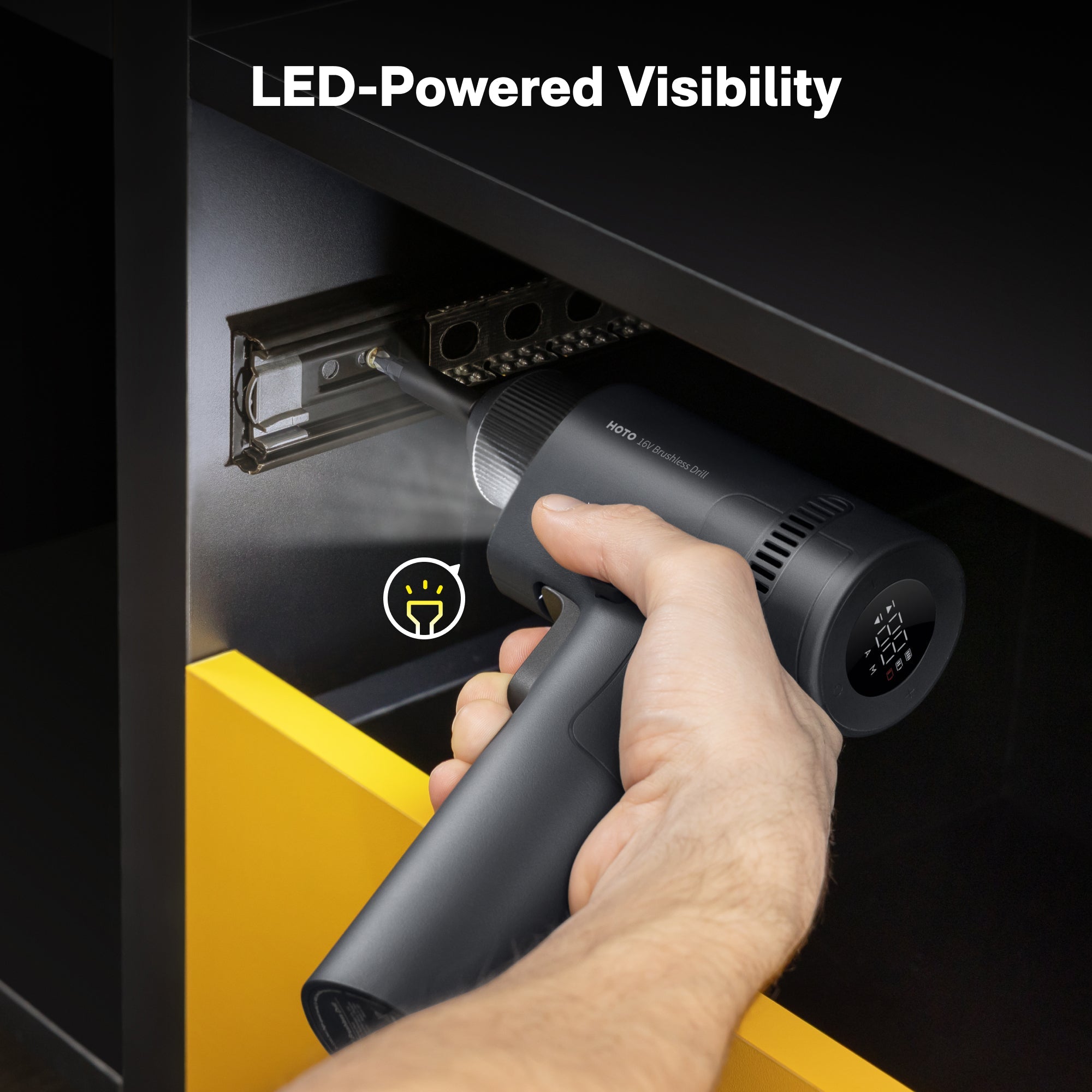 HOTO 16V Brushless Drill - Electrifick Wants