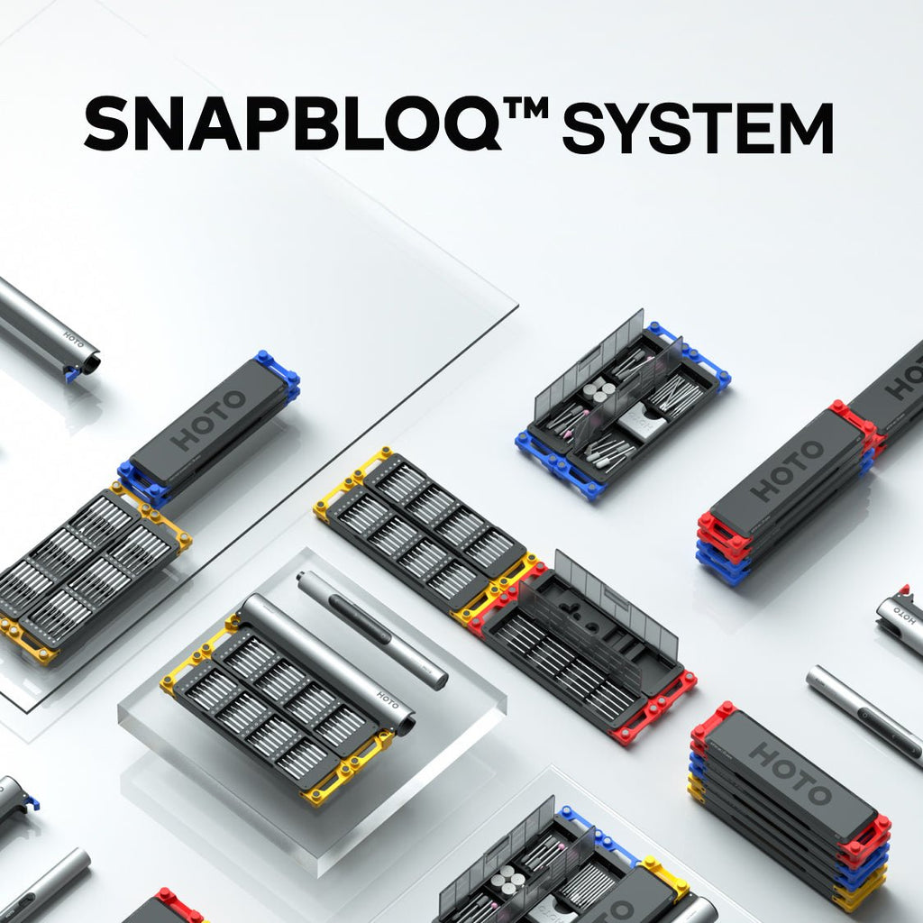 SNAPBLOQ™ S-A01 Electric Precision Screwdriver Master Set - Electrifick Wants