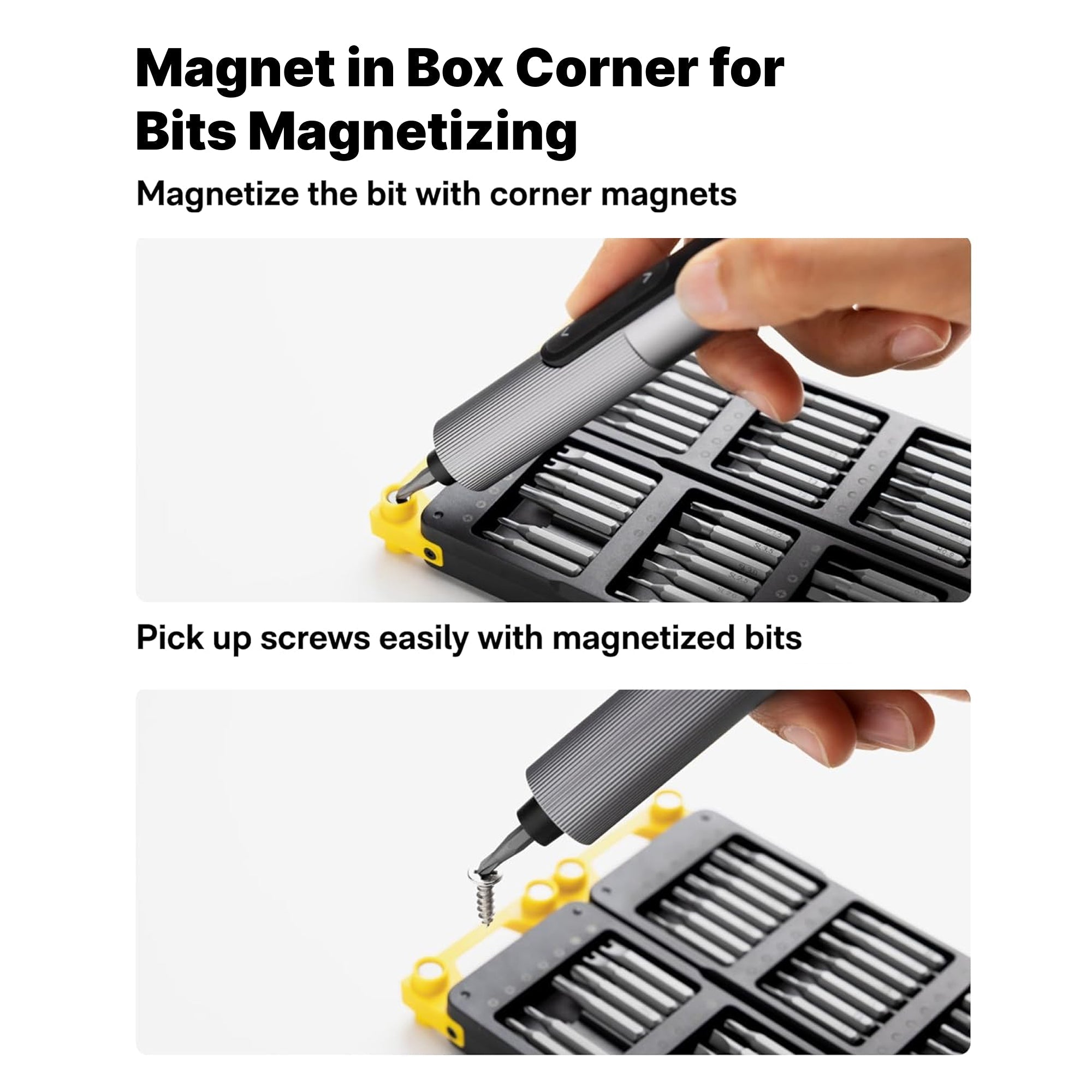 SNAPBLOQ™ S-A01 Electric Precision Screwdriver Master Set - Electrifick Wants