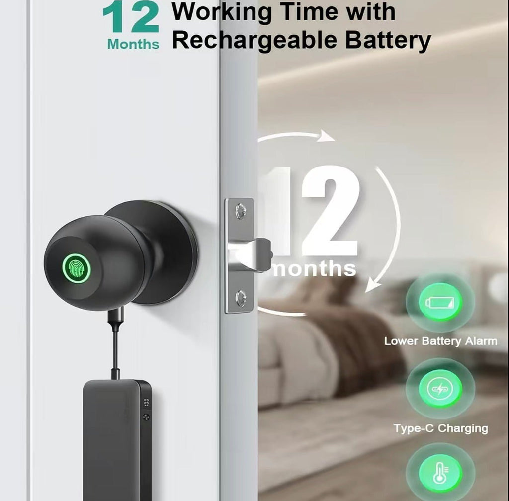 BioSecure Smart Lock - Electrifick Wants