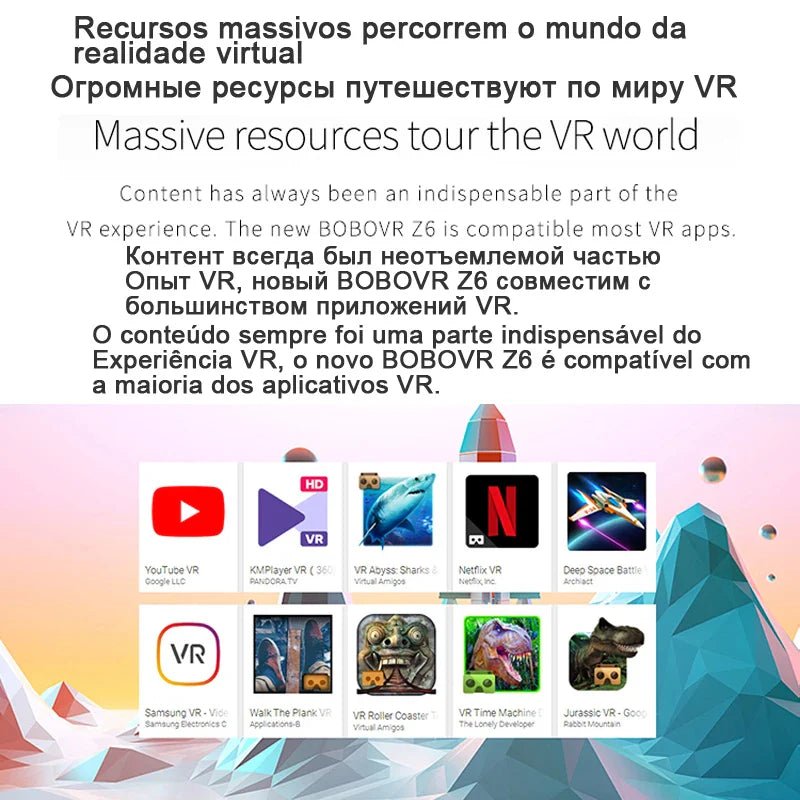 Z6 Casque Helmet 3D VR Glasses - Electrifick Wants