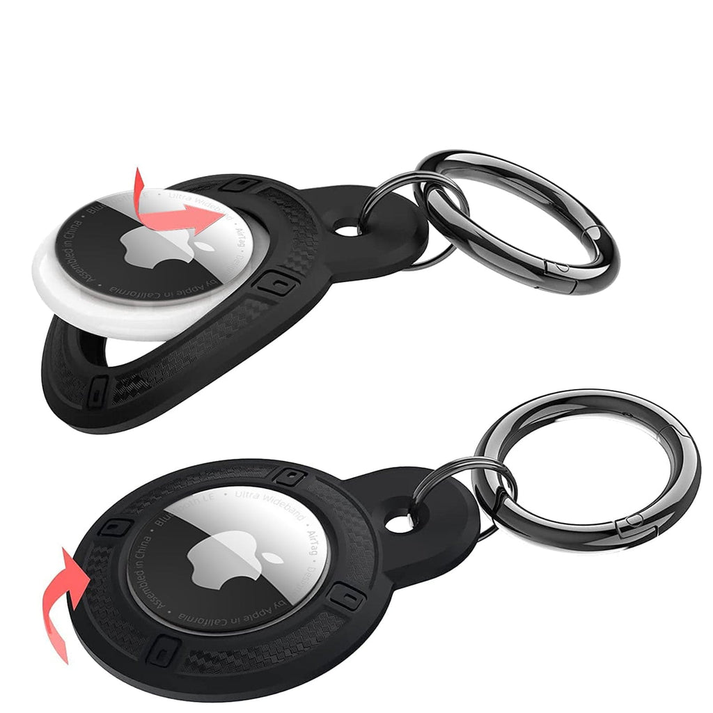 Apple AirTag Case - Heavy-Duty, Carabiner Clip | Raider Series - Electrifick Wants