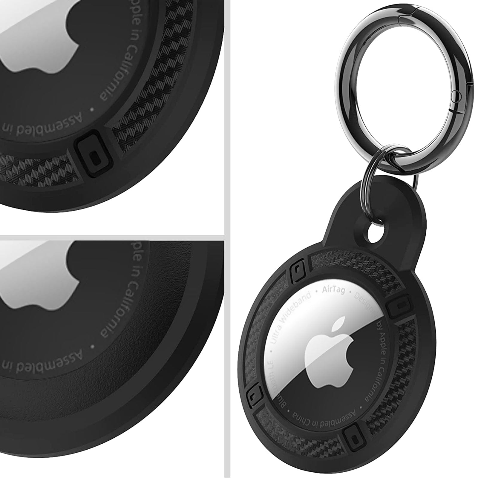 Apple AirTag Case - Heavy-Duty, Carabiner Clip | Raider Series - Electrifick Wants