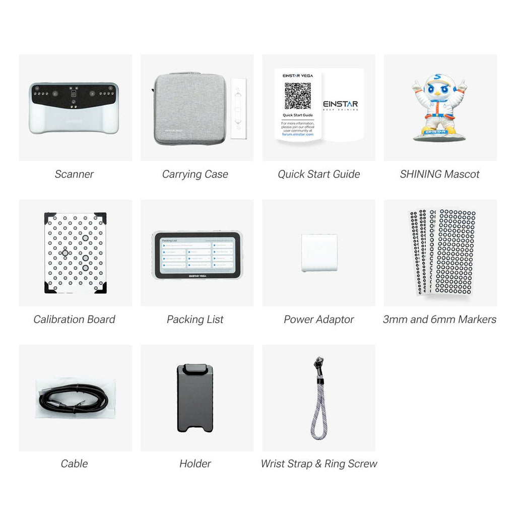 EINSTAR VEGA-Wireless All-In-One 3D Scanner - Electrifick Wants