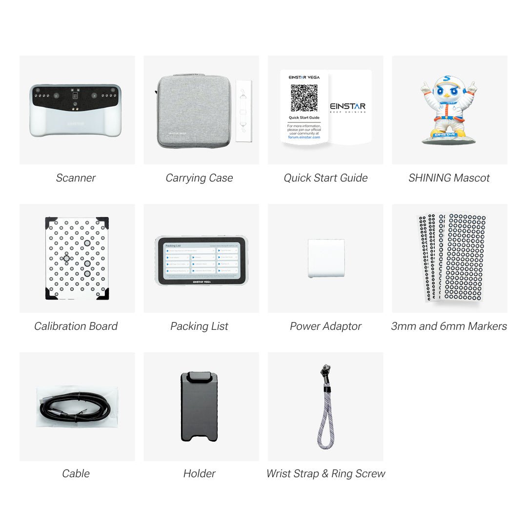 EINSTAR VEGA-Wireless All-In-One 3D Scanner - Electrifick Wants