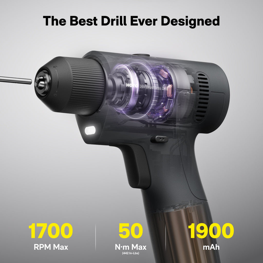 16V Brushless Drill Tool Kit - Electrifick Wants
