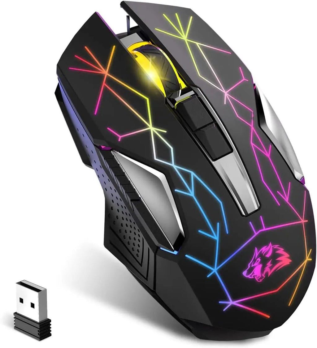 X18 Wireless Gaming Mouse 2.4G 7 RGB - Electrifick Wants