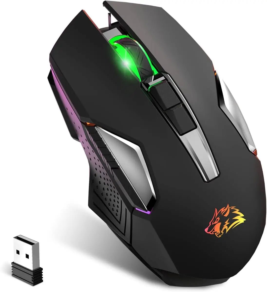 X18 Wireless Gaming Mouse 2.4G 7 RGB - Electrifick Wants