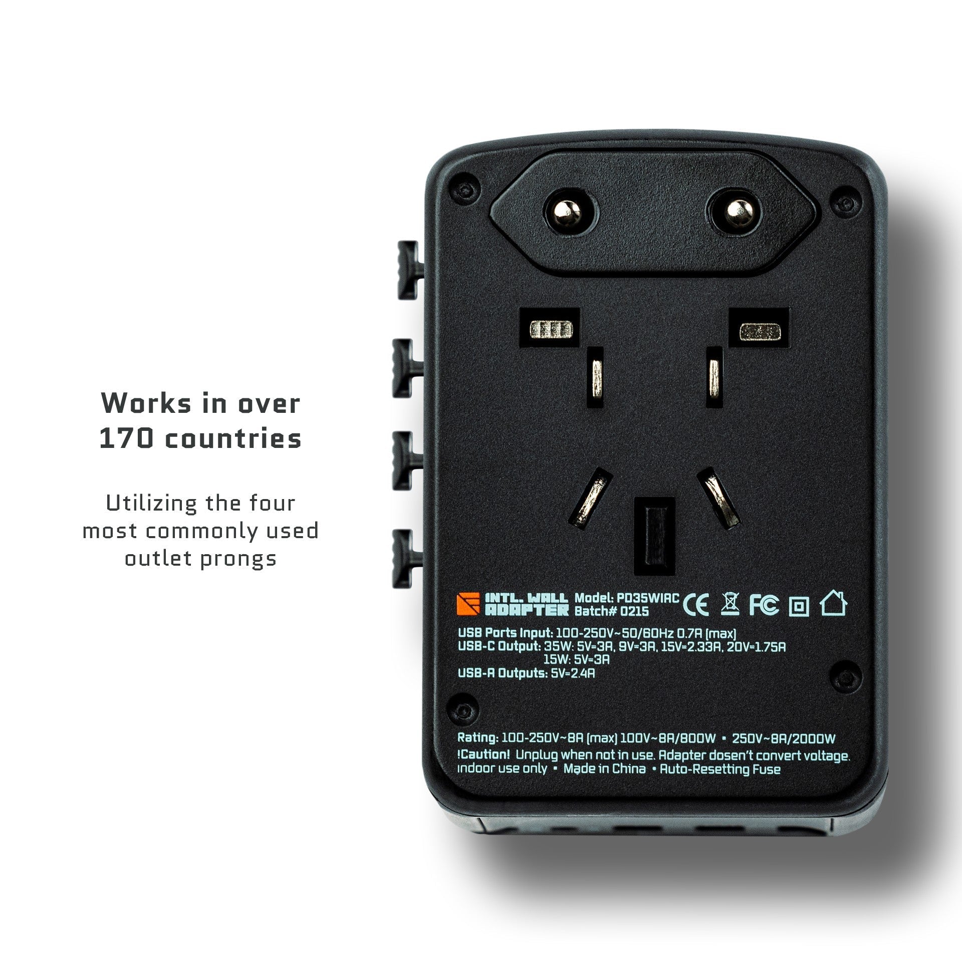 Int'l Wall Adapter - Electrifick Wants