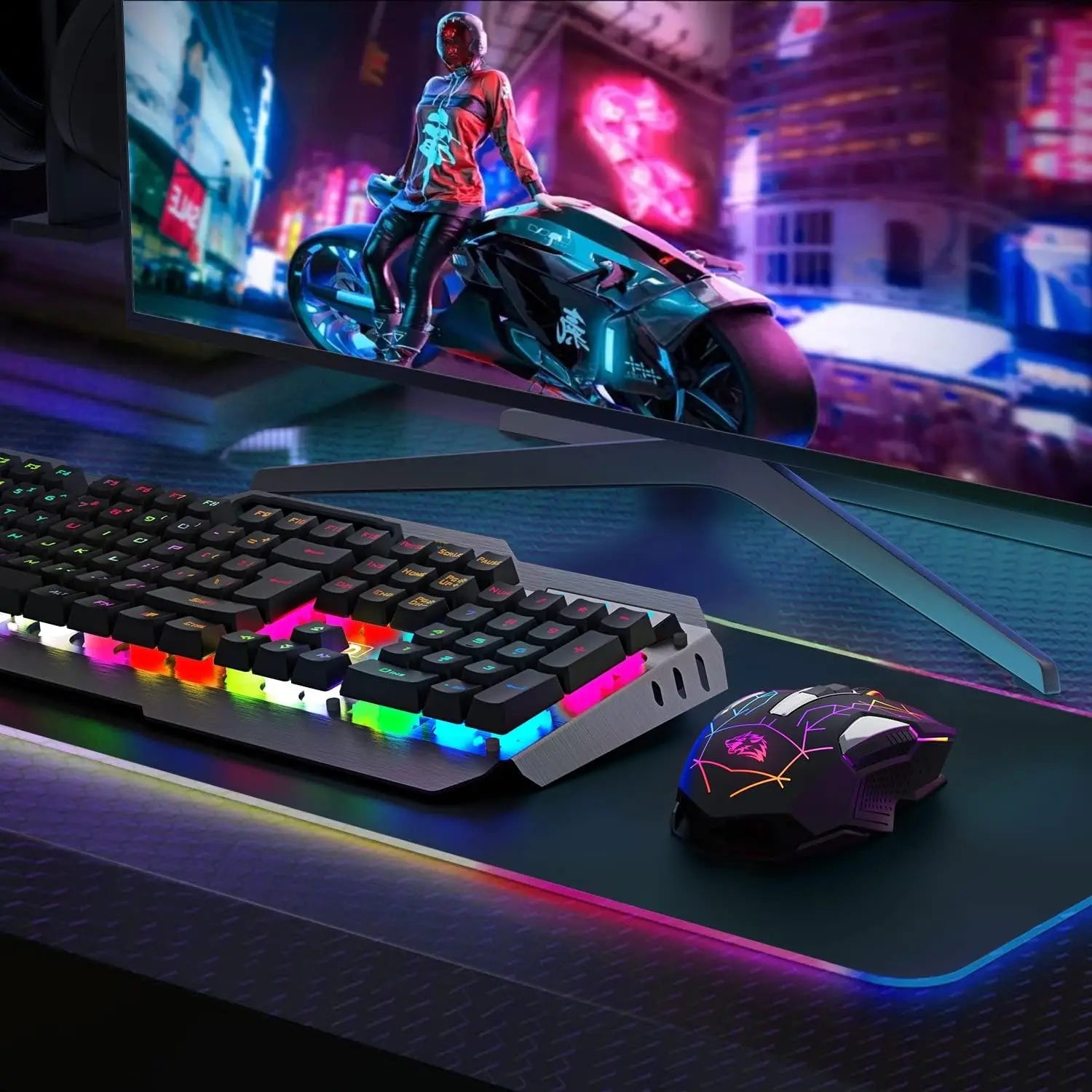 X18 Wireless Gaming Mouse 2.4G 7 RGB - Electrifick Wants