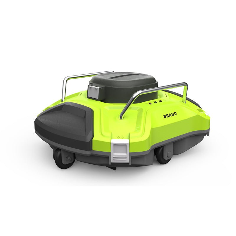 Ofuzzi Cyber 1000 H1 Cordless Robotic Pool Cleaner - Lime Green & Silver | Automatic Above-Ground Pool Vacuum, 90-Min Runtime, Self-Parking Tech - Electrifick Wants