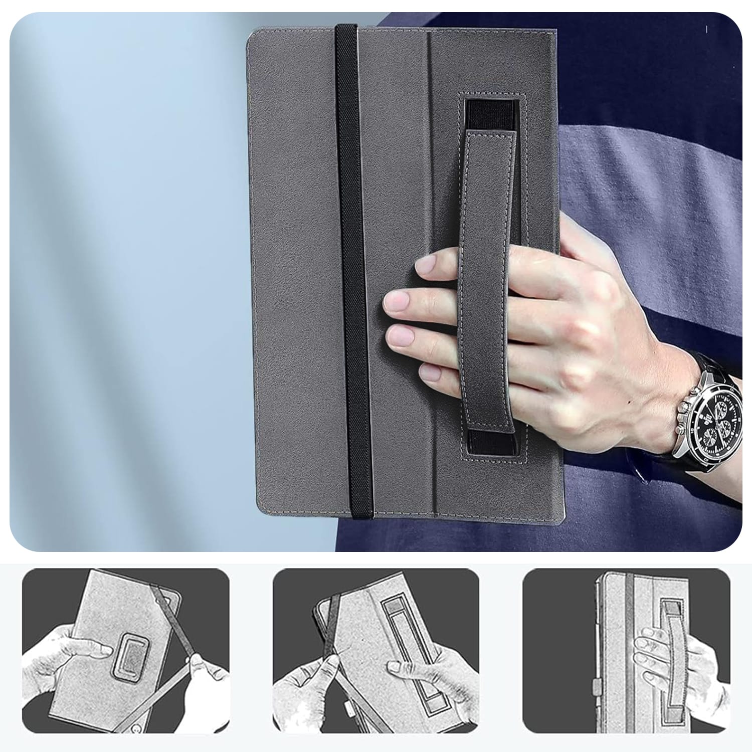 Samsung Galaxy Tab A11+ / A9+ 11-inch Case - Bi-Fold Folio | Indy Series - Electrifick Wants